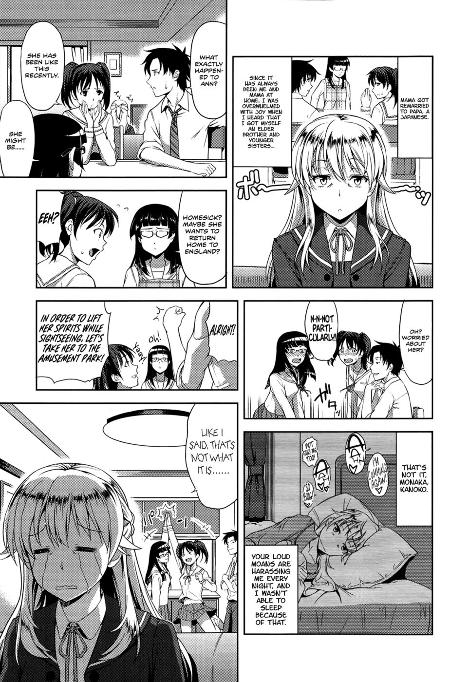 Hentai Manga Comic-I want to be your bride even though I'm your sister!-Chapter 2-1